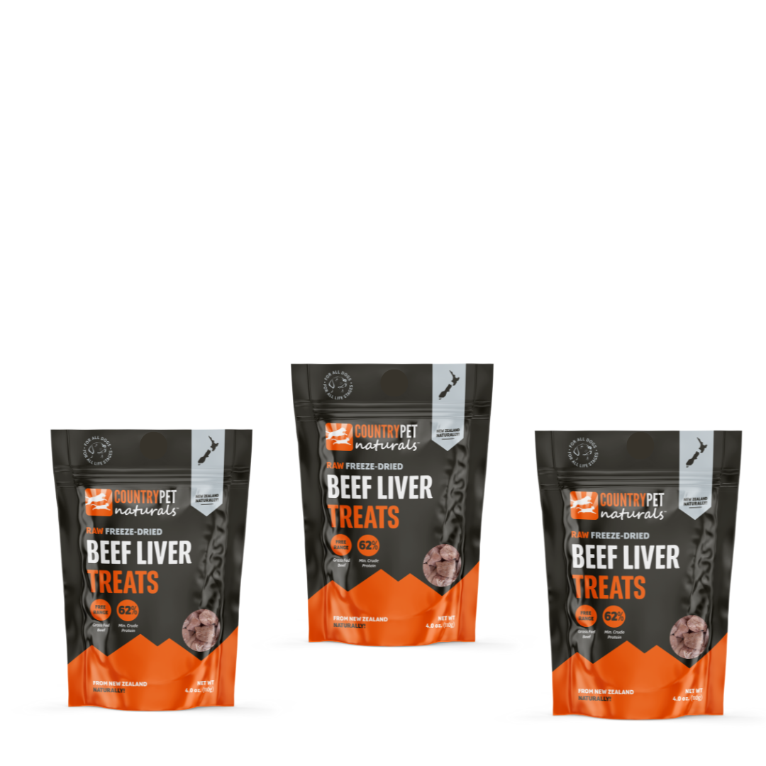 Beef Liver Raw Freeze-Dried - 4oz Bag