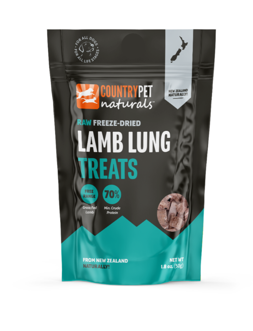 Lamb Lung Raw Freeze Dried - 1.8oz Bag TP