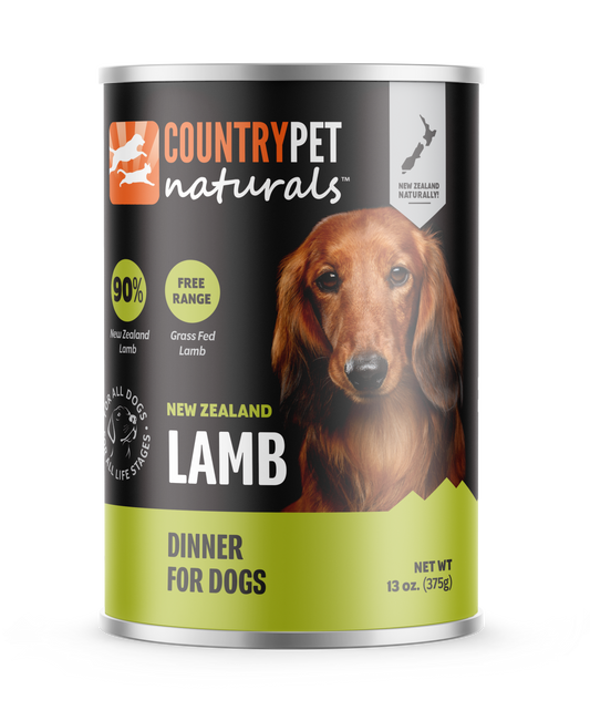 Lamb Dog Food 13oz Cans - Tray of 9 Cans