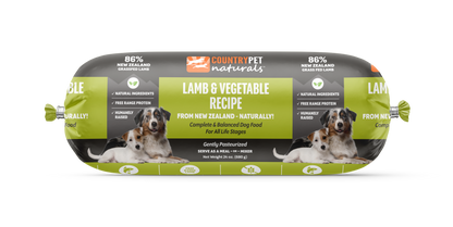 New Zealand Lamb & Vegetable Recipe Dog Food TP (1 Roll)