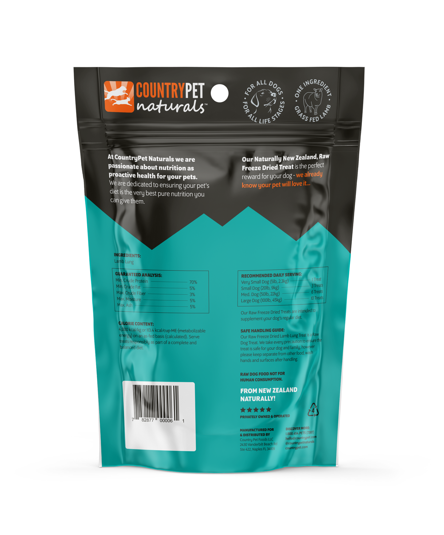 Treats - New Zealand Raw Freeze-Dried Lamb Lung