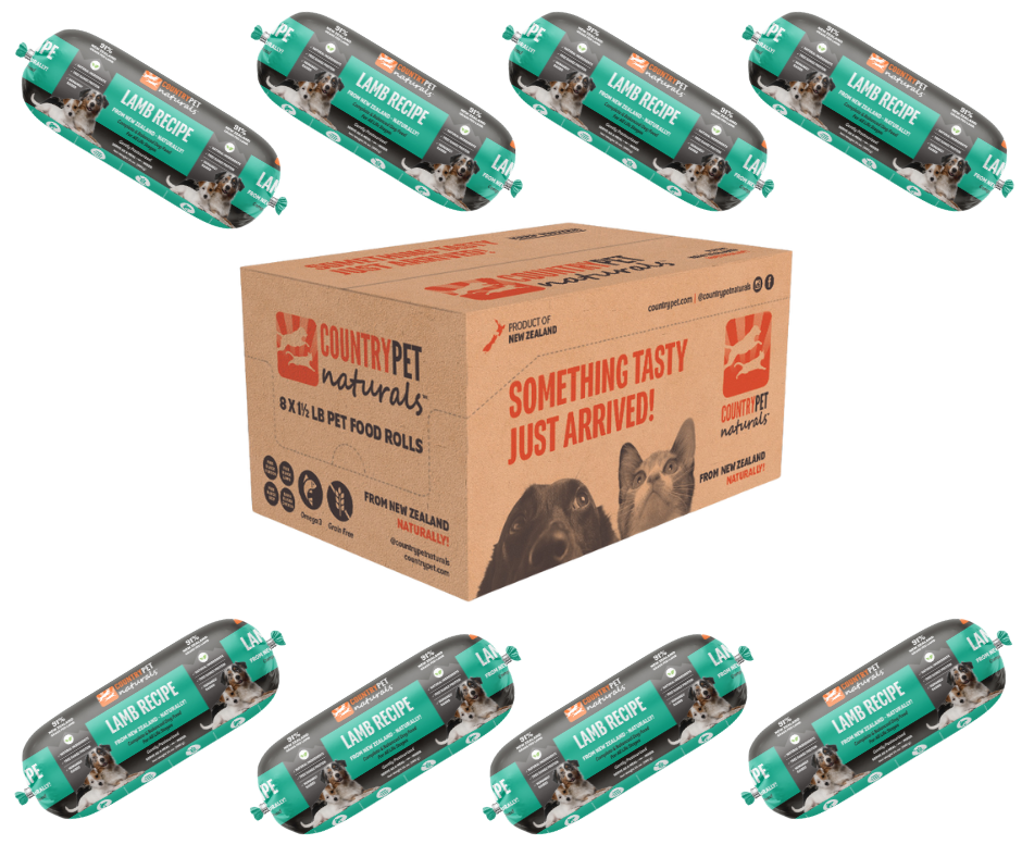 Lamb Dog Food 1.5lb Frozen Roll - Single Roll