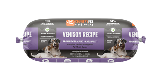 New Zealand Venison Recipe Dog Food TP (1 Roll)