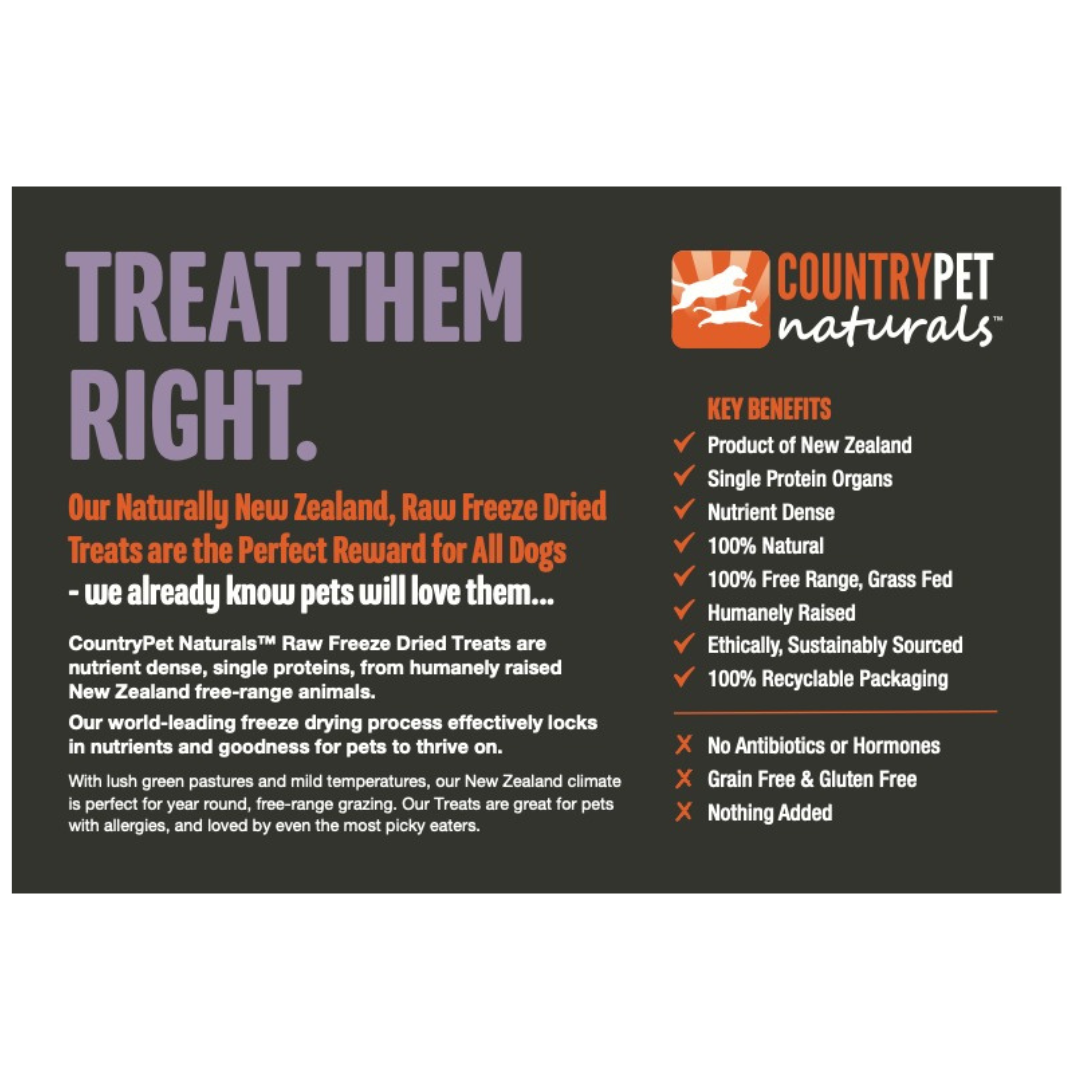 Beef Liver Treat Case (6 x 4oz Bags)