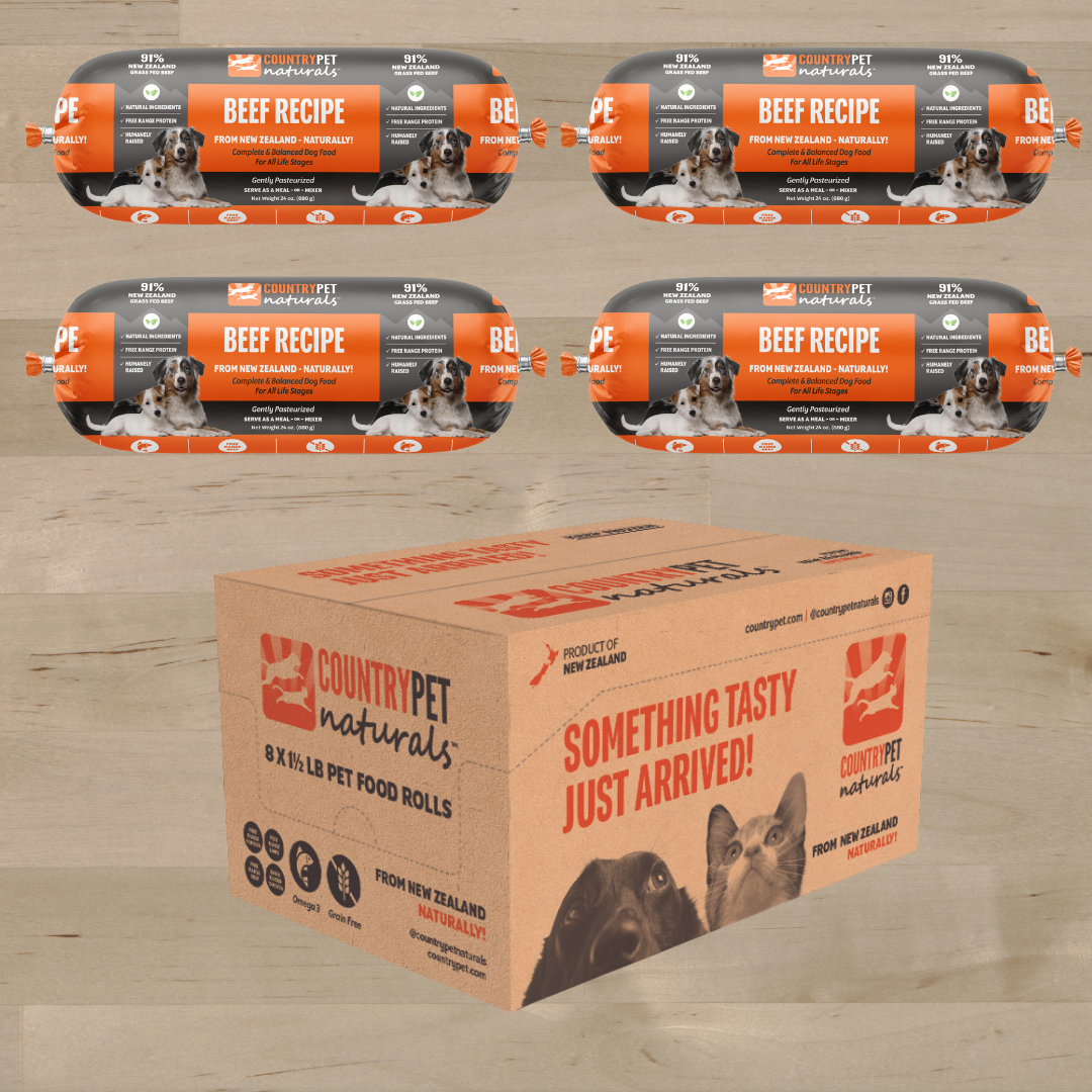 New!! 100% Beef Introductory Pack $49 for 4 rolls
