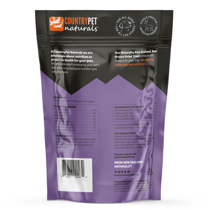 Venison Organs Raw Freeze Dried - 2.7oz Bag