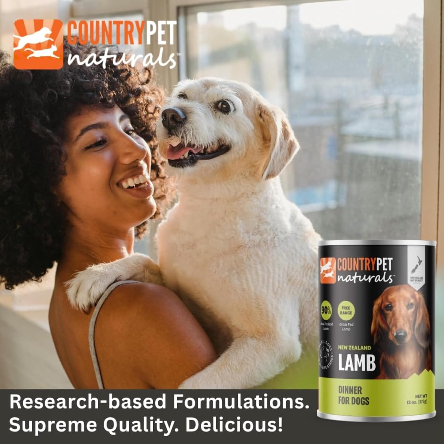 Lamb Dog Food 13oz Cans - Tray of 9 Cans – CountryPet Naturals
