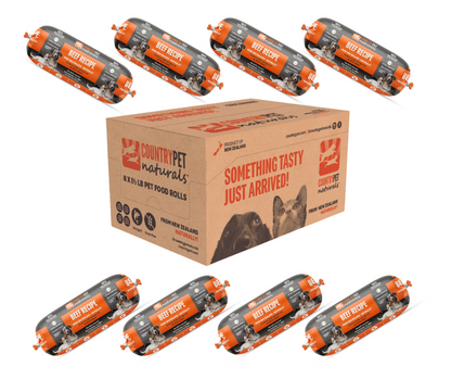 Beef Dog Food 1.5lb Frozen Roll - Single Roll
