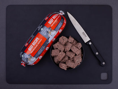 Beef Dog Food 1.5lb Frozen Roll - Single Roll