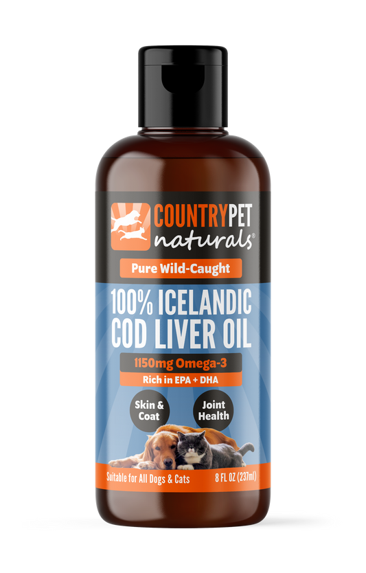 Pure Wild-Caught Cod Liver Oil 8 oz
