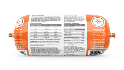CountryPet Naturals™ New Zealand Beef Recipe Dog Food Roll (Single Roll)