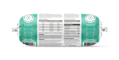 Lamb Dog Food 1.5lb Frozen Roll-Tasting Pack Single Roll