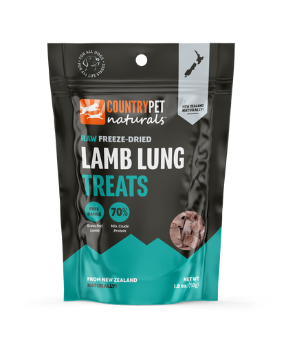 Treats - New Zealand Raw Freeze-Dried Lamb Lung