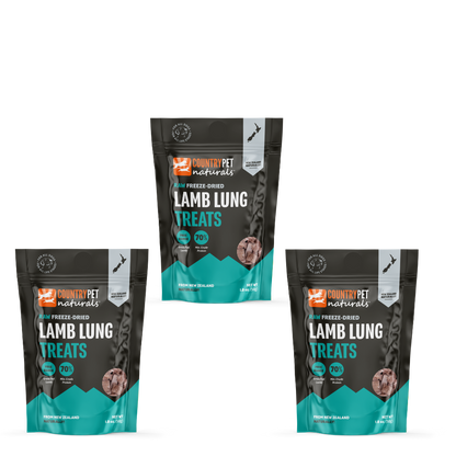 Lamb Lung Raw Freeze Dried - 1.8oz Bag TP