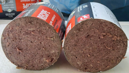 Beef Dog Food 1.5lb Frozen Roll - Tasting Pack Single Roll