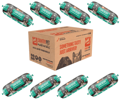 Lamb Dog Food 1.5lb Frozen Roll - Single Roll