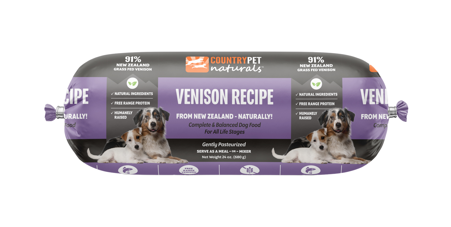 New Zealand Venison Recipe Dog Food TP (1 Roll)