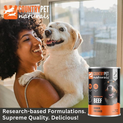 Beef Dog Food 13oz Cans - Tray of 9 Cans