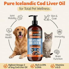 100% Icelandic Wild-Caught Cod Liver Oil 16 oz