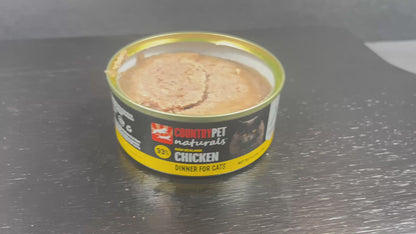 Chicken Cat Food 3oz Cans - Tasting Pack 3 cans