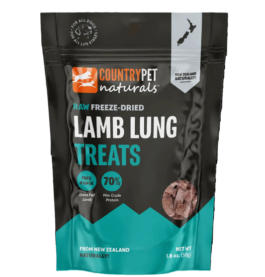 Lamb Lung Raw Freeze Dried - 1.8oz Bag TP